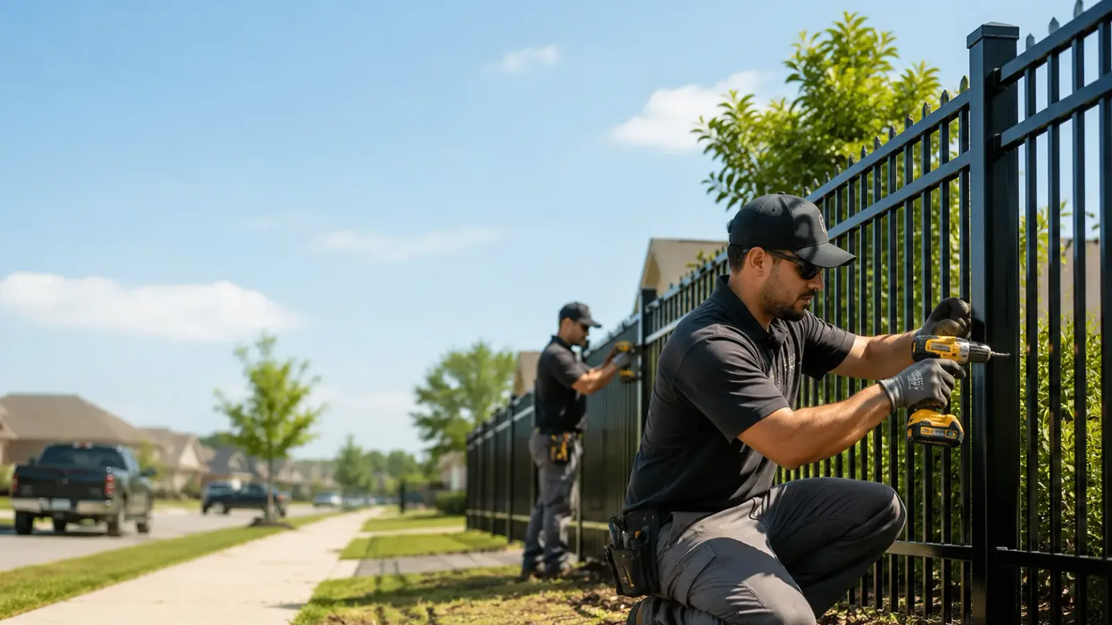 Metal Fence Installation in Springdale, AR